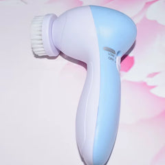 Electric Facial Cleaner 5 in 1 Face Cleansing Brush Wash Machine Spa Skin Care Massager Blackhead Cleaning Facial Cleanser Tools